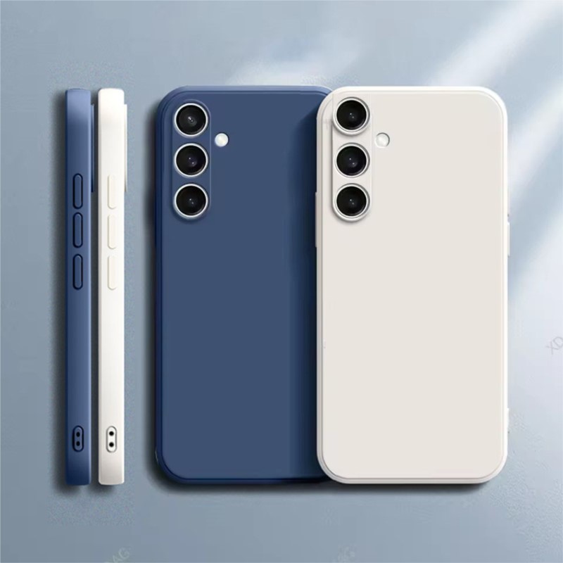 Square Basic เคสโทรศัพท์สําหรับ Samsung Galaxy A14 A24 A34 A54 A04 A04E A04S A05 A05S A15 A25 A35 A55 A06 A16 A26 A36 A56 ฝาครอบ