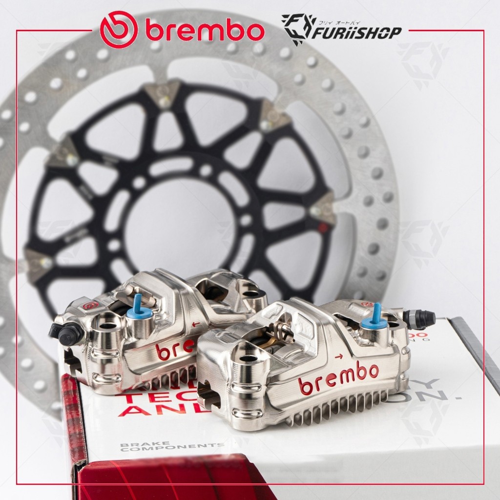 ปั๊มเบรกล่าง Brembo GP4 MS ขนาด 100 - 108mm
