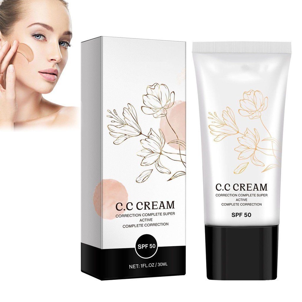 เหมาะสําหรับผู้สูงอายุผู้หญิงเกาหลี CC ครีม SPF50 เหมาะสําหรับผิวที่เป็นผู้ใหญ่เกาหลี Self-Adjusting