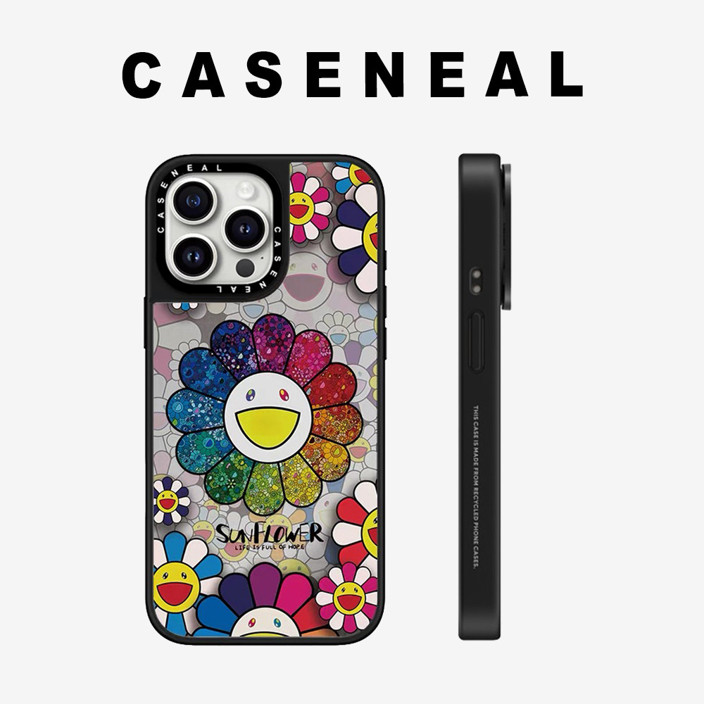 Drop proof CASENEALเคสโทรศัพท์สําหรับiPhone 17ProMax 17pro 17 air 16promax 16 15promax 15 14promax 13 13Promaxเคสแข็งดอกทานตะวัน12 12PromaxกรณีiPhone 11กรณีคุณภาพสูง