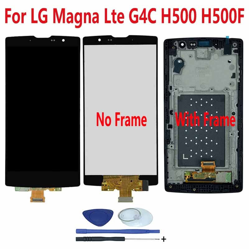 สําหรับ LG Magna Lte G4C H500 H500F H500R H500N H502F Y90 H520G จอแสดงผล LCD Touch Screen Digitizer 
