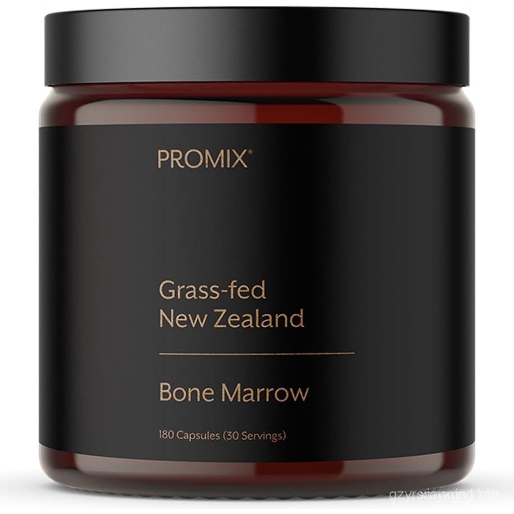 ProMix Nutrition Grass-Fed Beef Bone Marrow อาหารเสริม | อุดมไปด้วยคอลลาเจน วิตามินและแร่ธาตุ - Raw 