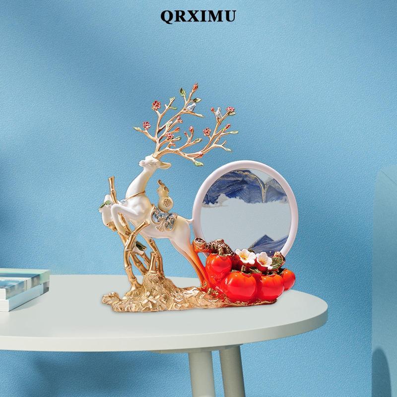 Sharprepublic Moving Sand Art Picture Decor ตกแต่งบ้านสร้างสรรค์ Dynamic Sand Picture