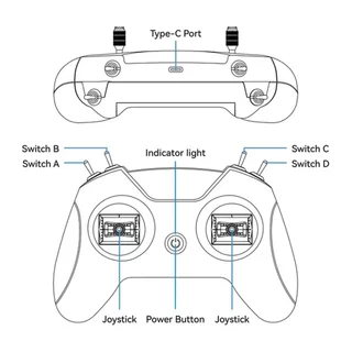 Betafpv LiteRadio 2 sim รีโมทเล่นซิม FPV Controller สำหรับ Simulator ใช้งานง่าย ราคาคุ้ม อุปกรณ์โดรน Drone