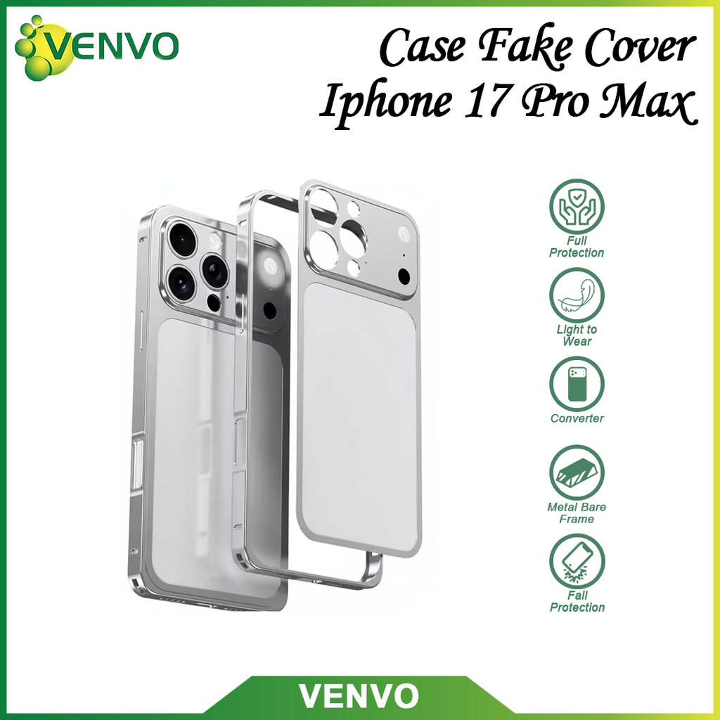 VENVO - VV85 กรณีปลอม Iphone 17 Pro Max สําหรับ Iphone 12 Pro Max 13 Pro 13 Pro Max 14 Pro 14 Pro Ma