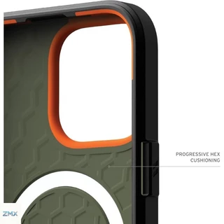 UAG เคสแม่เหล็กที่ทนทานพลเรือนสําหรับ iPhone 16 Pro Max /15/14/13 เคสชาร์จกันกระแทกกันลื่นฝาครอบป้องกันแบบบาง