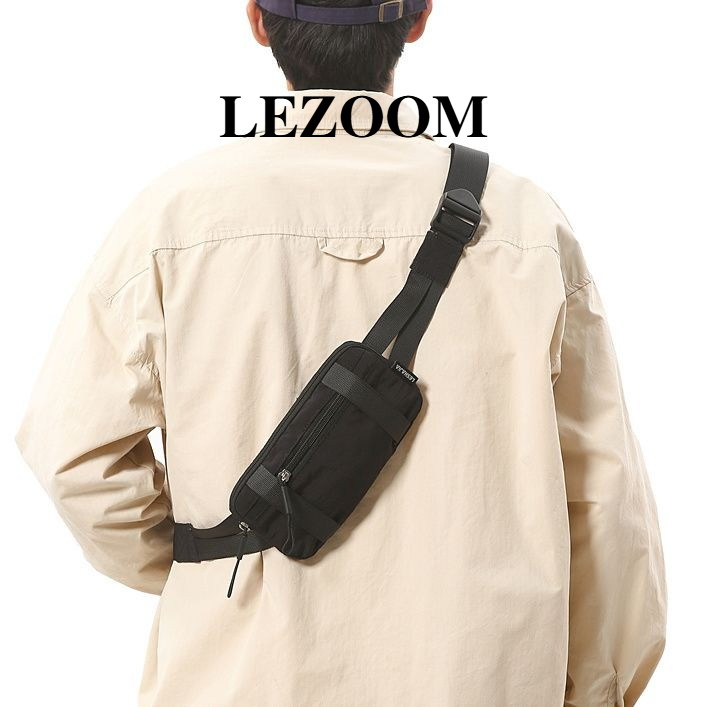 LEZOOMกระเป๋าสะพายแบบ สำหรับวิ่ง ปั่นจักรยาน และฟิตเนส ออกแบบเรียบง่าย สบายในการสวมใส่