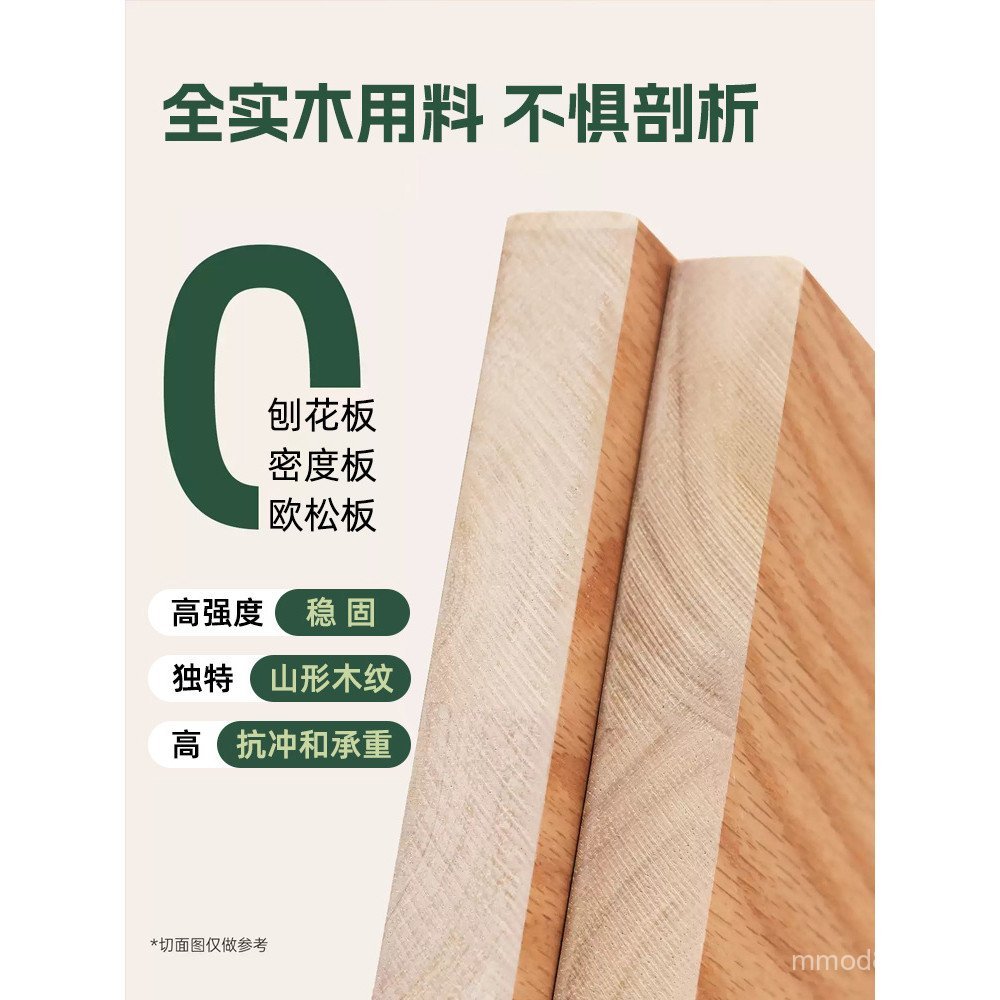 ห้องนอนเตียงไม้ Solid Simple Log เตียงคู่ 8 ทั้งหมด 1m เช่าห้อง 1.2m ในครัวเรือนเตียงเดี่ยว Oak Big 