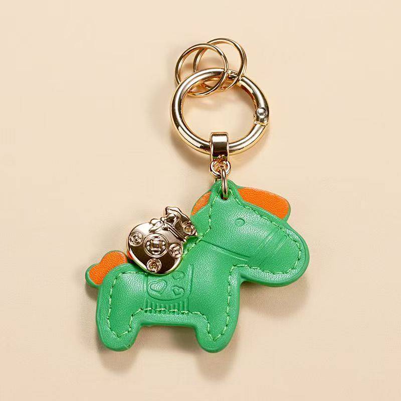 Immediately Rich Pendant Lovely Key Buckle Pendant Car Lock Chain Creative Lady Male Couple Schoolba