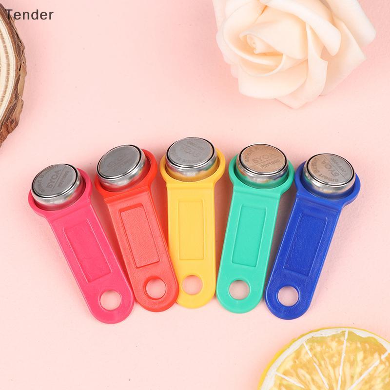 [ที่ต้องการ] 1 ชิ้นพลาสติกเขียนซ้ําได้ RFID Touch Memory Key TM Card iButton Copy Card ซาวน่า Key [ข