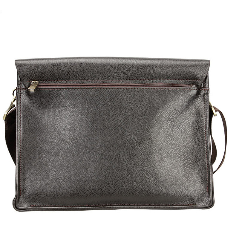 กระเป๋าข้างธุรกิจหนัง, 699 RMB , Men & 39;s Leather Business Briefcase, E ssential Shoulder Bag for 