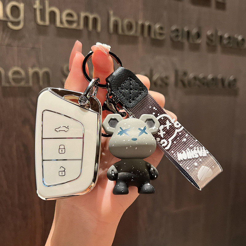 Jianghuai ฝาครอบกุญแจ Sihao E50A Jiayue A5X7x4 Ruifeng S4S7M6/iC5iEVS4/7S รถหัวเข็มขัด BK0U