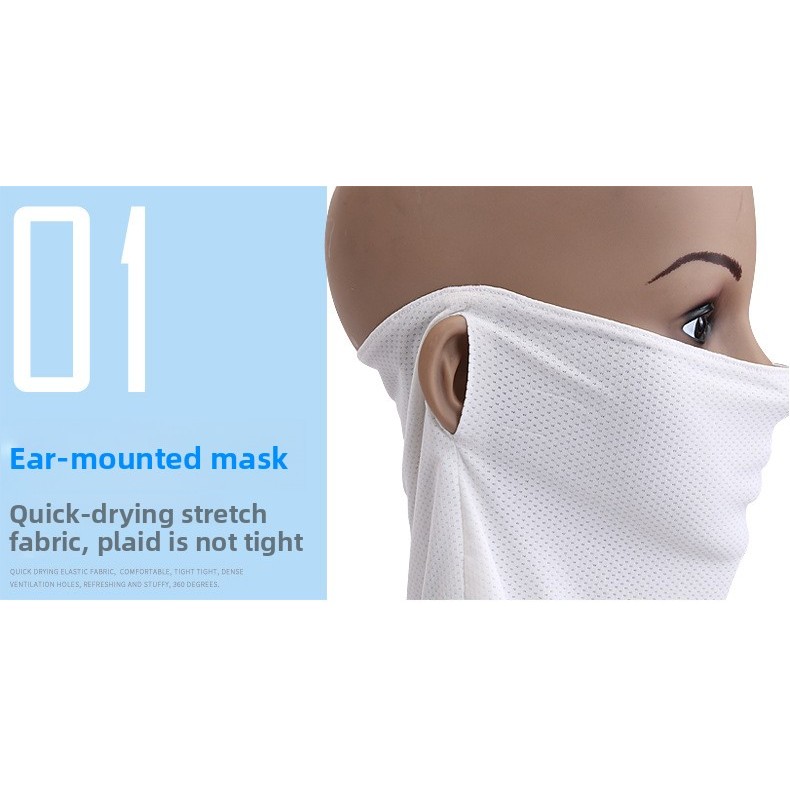 PGM หน้ากากกันแดดกอล์ฟ ระบายอากาศ Golf Sun Mask WB003 | Polyester แห้งไว บังหน้า-คอ ใส่สบาย ราคา ถูกที่สุด ดีลบีเคเค แกลเลอรีภาพที่ 3