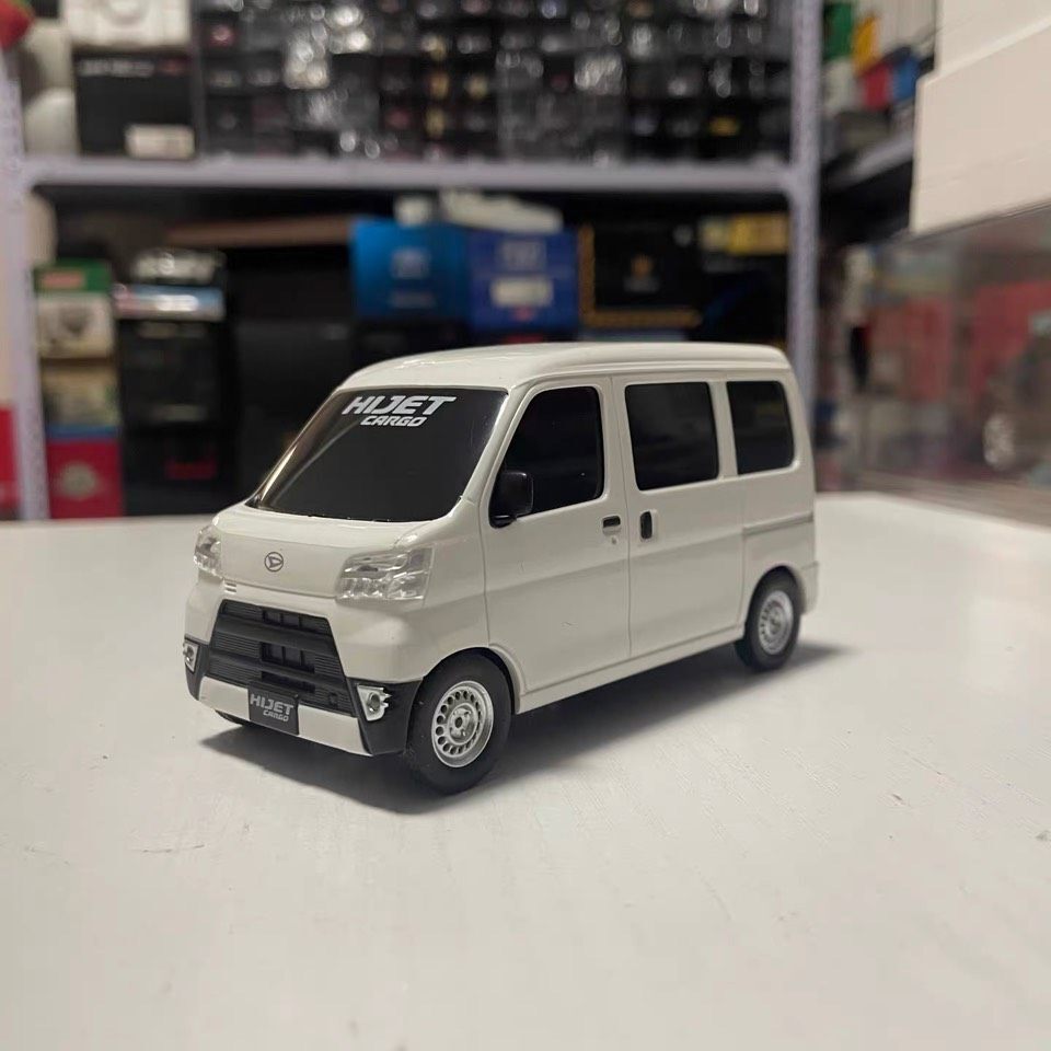 โรงงานเดิม DAIHATSU DAIHATSU HIJET CARGO K-CAR ดึงกลับรถ Van พลาสติกสีขาว ไม่ใช่โลหะผสม