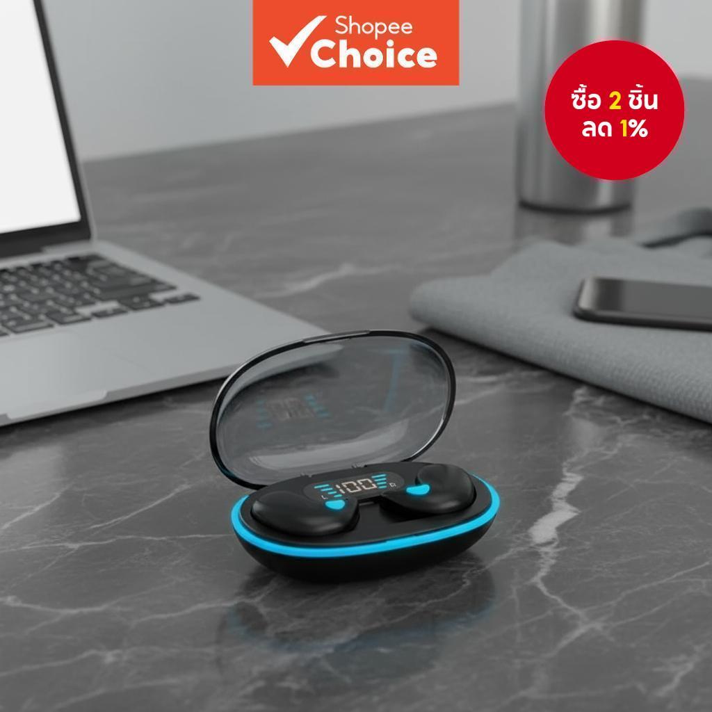 หูฟังบลูทูธไร้สาย X55 Mini หูฟังสเตอริโอมินิ HiFi สําหรับเล่นเกม ฟังเพลง ตัดเสียงรบกวนขณะนอนหลับ พร้อมไมโครโฟน