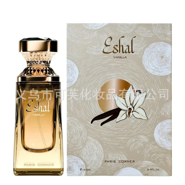 ใหม่ Paris Corner Eshal Vanilla น้ําหอมตะวันออกกลาง, น้ําหอมอาหรับดูไบ, กลิ่นข้ามพรมแดนติดทนนาน 77f