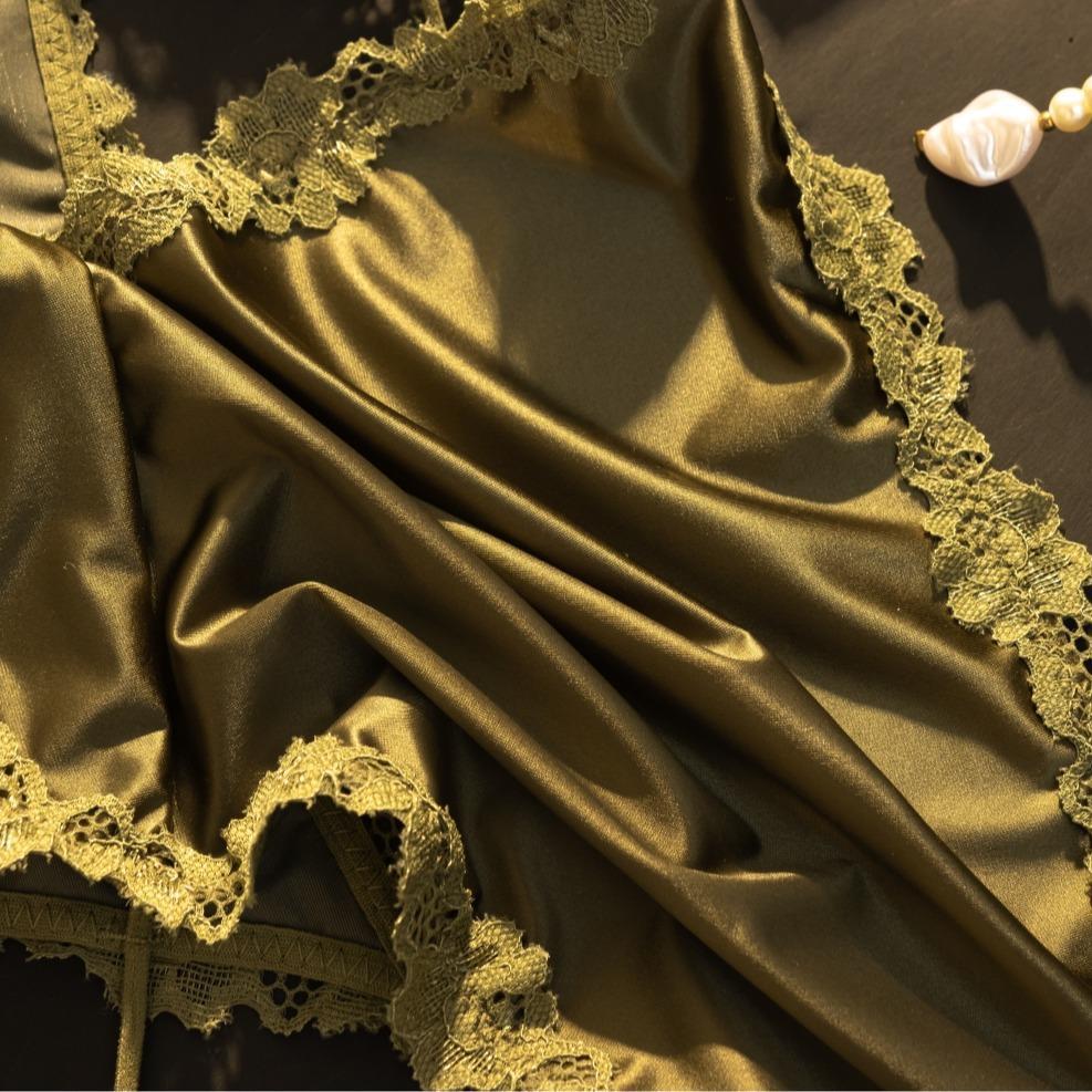 กางเกงในเซ็กซี่ผ้าซาติน เอว 2 สาย ผ้านุ่มเย็น ใส่สบาย ไม่ระคายเคือง รุ่นใหม่ ส่งไวจากไทย | 0029 - รูปที่ 4