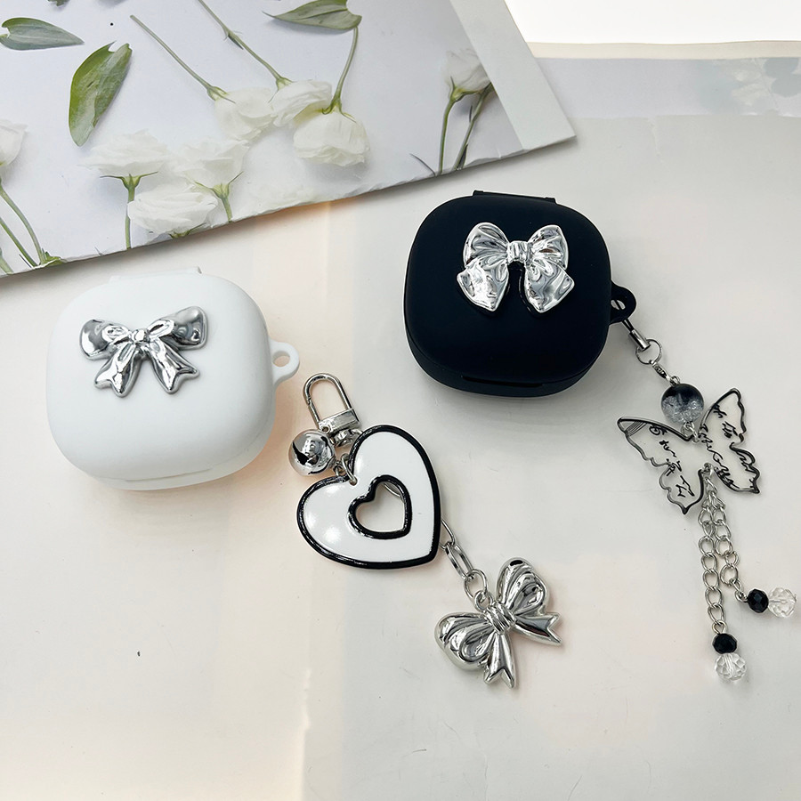 แฟชั่นสําหรับ baseus WM01 / WM02 02+ พร้อม keychian ซิลิโคนหูฟังสําหรับ baseus WM02 กรณี