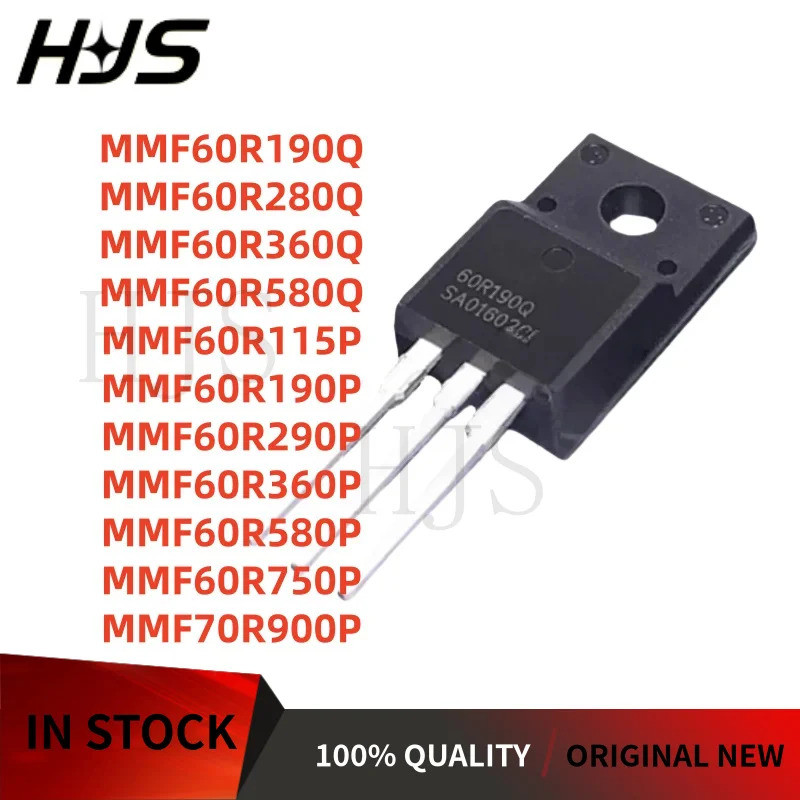 5PCS MMF60R115P MMF60R580Q MMF60R750P MMF70R900P MMF60R580P MMF60R190P MMF60R280Q MMF60R360P ทรานซิส