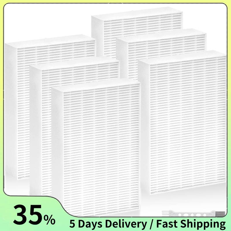 6PCS เปลี่ยนตัวกรอง HEPA R สําหรับ HPA300 HPA200 HPA100 เครื่องฟอกอากาศกรอง HPA300 HPA090 HPA250 Ser