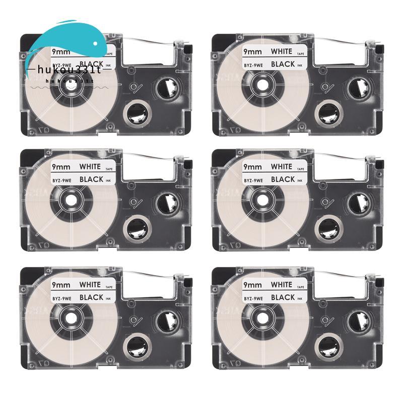 [Preference H3]6 ชิ้น 9 มม.ริบบิ้นป้ายสําหรับ -120 -E300 -60 -100 KL750B KL820 KL750 KL7200 ป้ายเครื