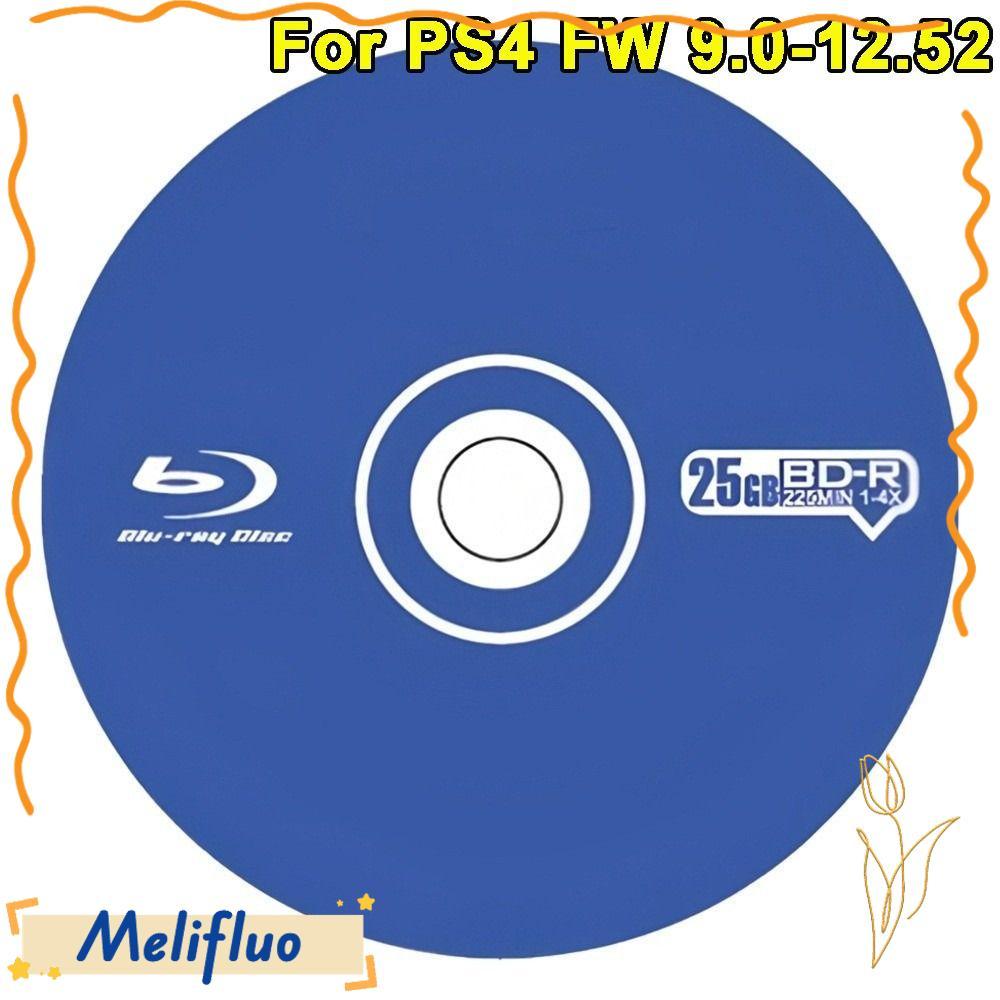 MELIFLUO All-in-One Jailbreak Disc, 1 Click Boot Play เกมสํารอง BD-JB Disc, ไม่มี PC Needed สําหรับ 