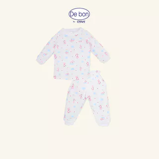 DE BON BY ENFANT ชุดนอนเด็กแขนยาวขายาว (เสื้อสวม) ลายการ์ตูน EI1AY1