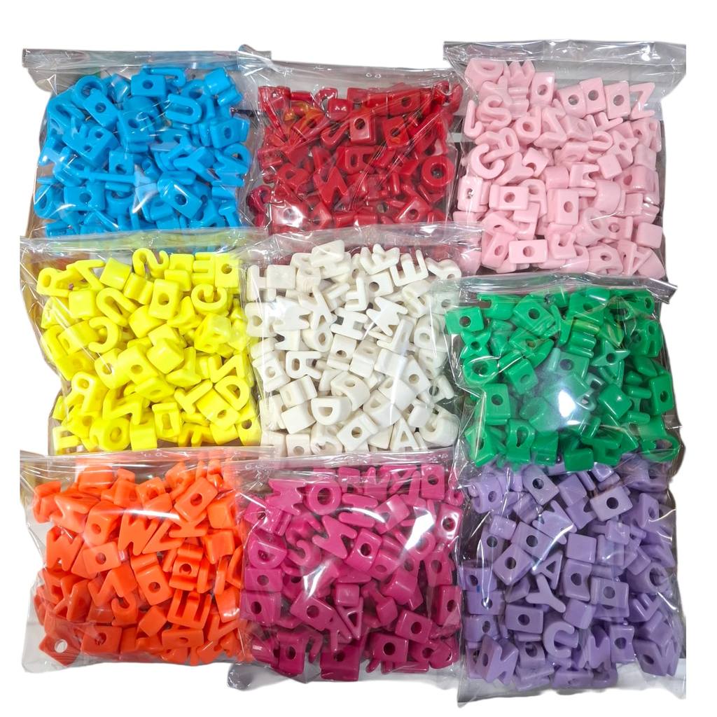 Mote Letter LB5 Hole 5mm Bead Bracelet Creation