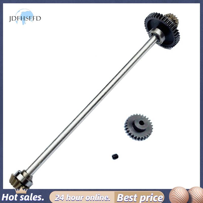 jdfhsffd โลหะศูนย์ไดรฟ์เพลาและเกียร์ลด 27T เกียร์มอเตอร์สําหรับ A959-B A969-B A979-B 1/18 RC รถอัพเก