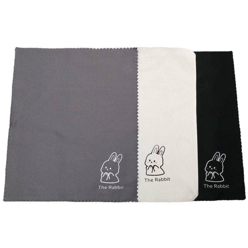 ผ้าเช็ดแว่นพิมพ์ลายการ์ตูน ผ้าเช็ดแว่นตา เนื้อนุ่ม ราคาคุ้มค่ากับราคา พร้อมส่ง