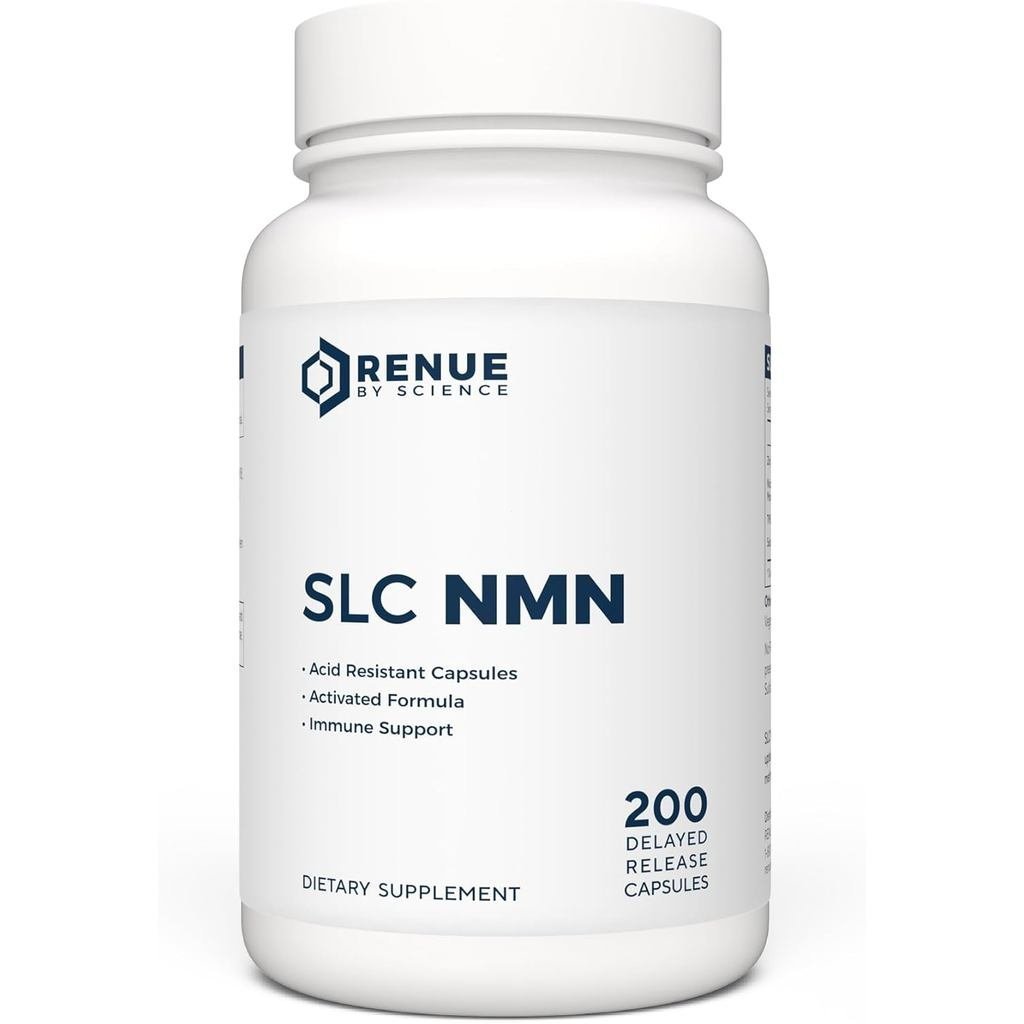 อาหารเสริม Renue By Science NMN | 200 SLC Enteric Capsules - 250 มก. Nicotinamide Mononucleotide ต่อ