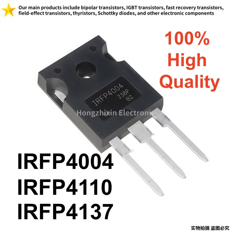 5PCS IRFP4004 IRFP4110 IRFP4137 TO-247 IRFP4004PBF IRFP4110PBF IRFP4137PBF N-channel Field-effect ทร
