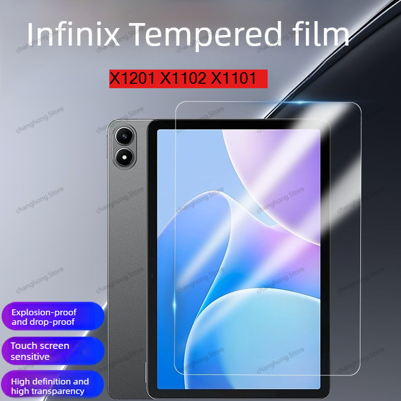 กระจกนิรภัยป้องกันสําหรับ Infinix XPAD 20 Pro 12 "XPad20 11 นิ้วแท็บเล็ตX1201 X1102 X1101 X1101Bฟิล์