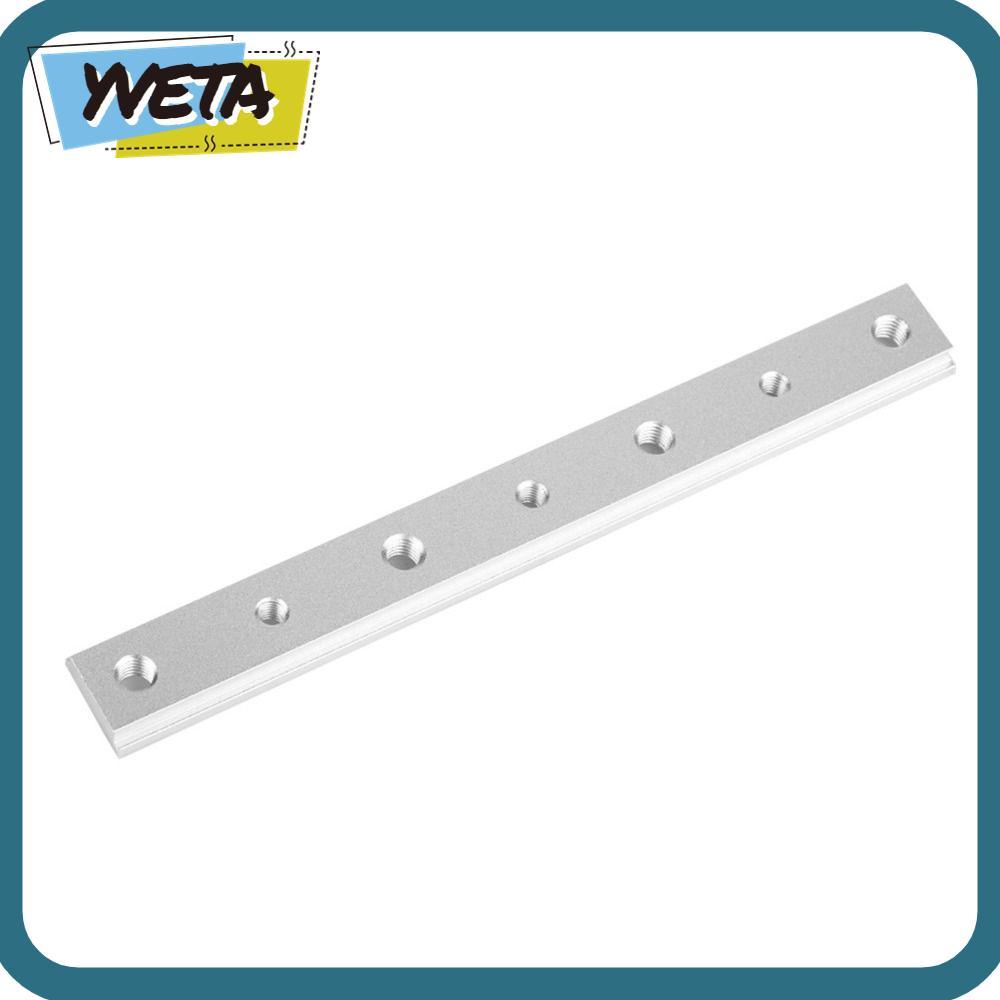 YVETA T Slot Miter Track,อลูมิเนียมสําหรับT Screw Miter Track Jig,Quick Acting Clamp 100/200/300 mm 