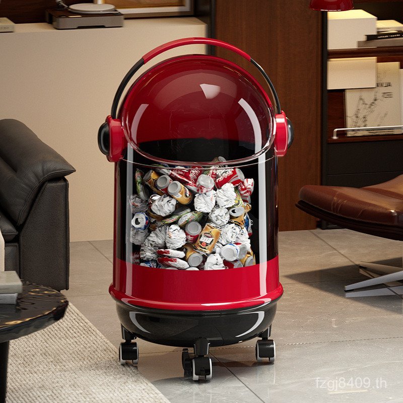 ถังขยะอเนกประสงค์ Kayan Clean Retro Double Flip Value Bin Movable ในครัวเรือน Hygienic High Bin Stor