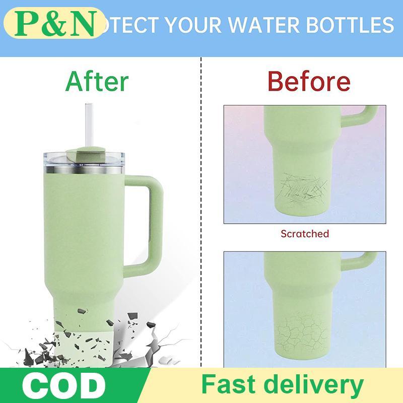 [P&N] ซิลิโคนบูตสําหรับขวดน้ํา Owala ฝาครอบด้านล่างกันลื่น ตัวป้องกันด้านล่าง ฐานที่รองแก้ว กระติกน้