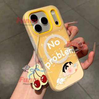 เคสซิลิโคนนุ่ม iPhone สัมผัสนุ่มนวล มีแม่เหล็ก สีโทนสดใส เข้ากับ iPhone 11 ถึง 17 ทุกรุ่น XPGDCXK005