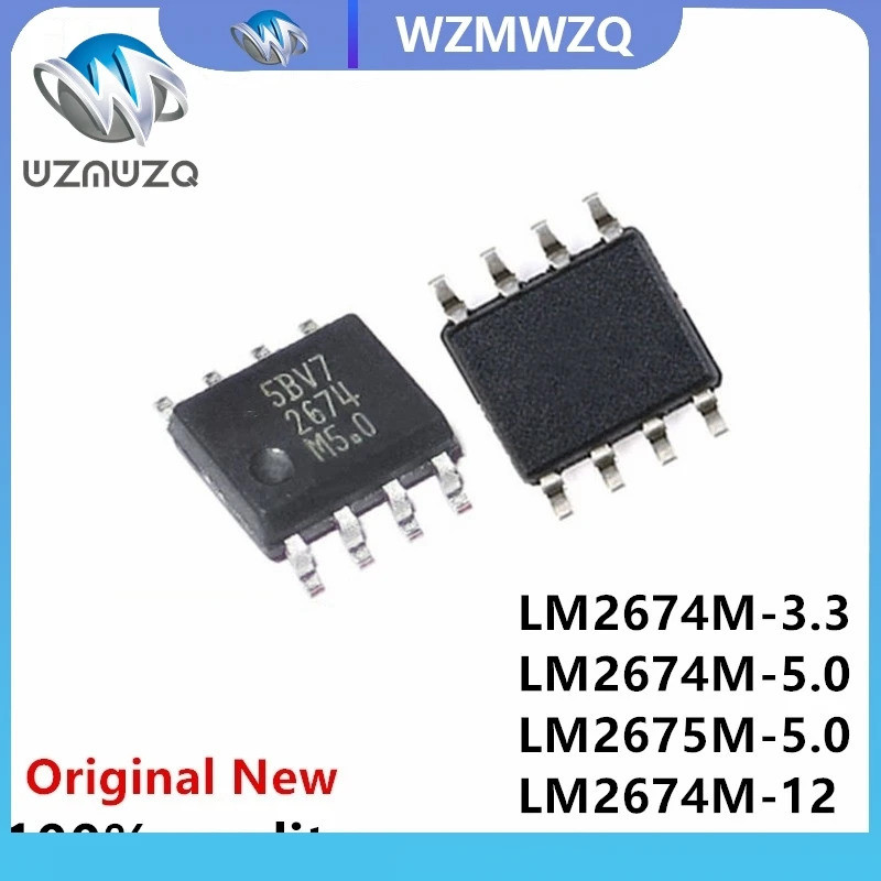 5pcs LM2674M-5.0 2674M5.0 LM2674M LM2674 LM2675M-5.0 LM2675M LM2675 LM2674M-3.3 LM2674M-12 LM2674M-A