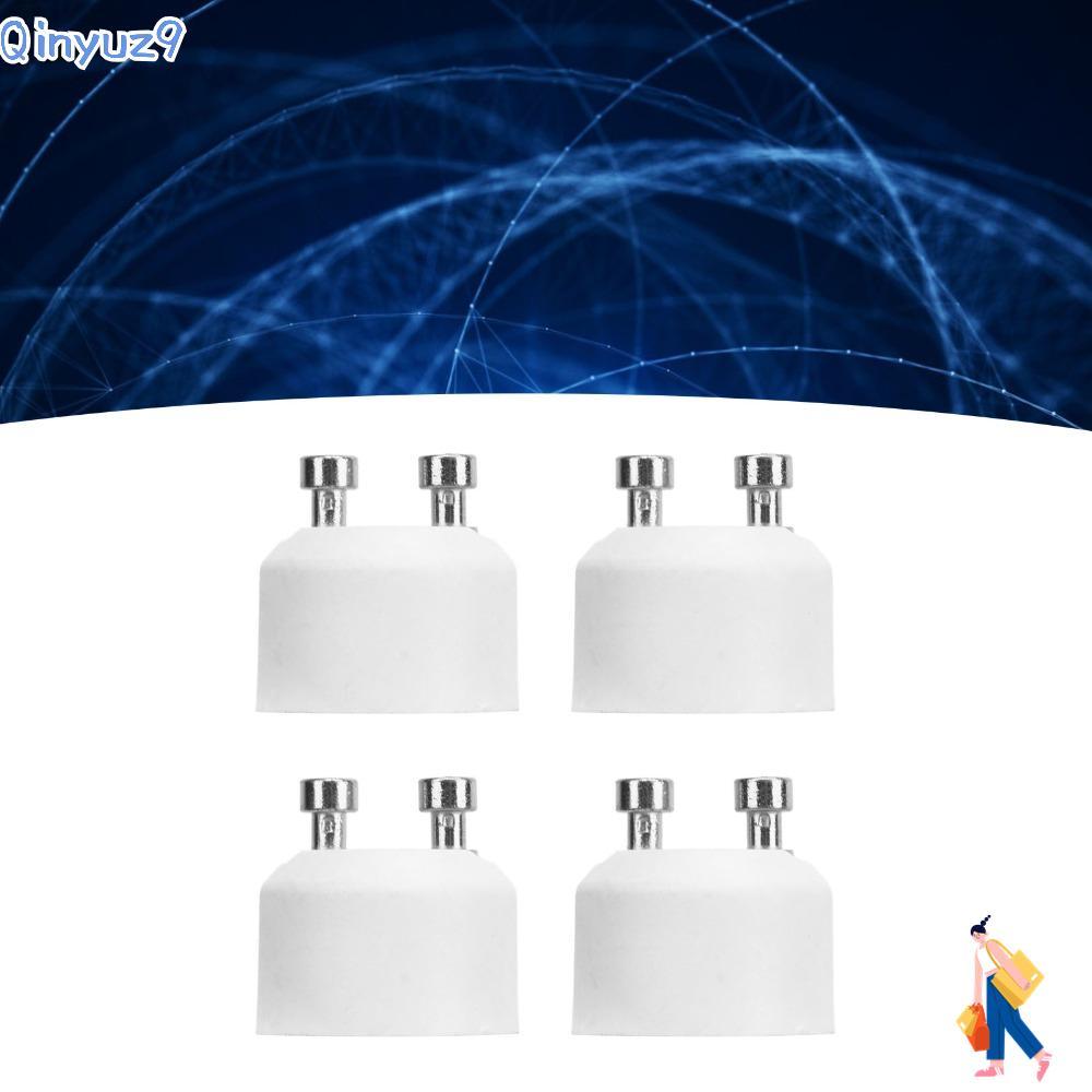 QINYUZ9 4PCS Light Sockets Lamp Holder, Protruding Heatproof GU10 to MR16 อะแดปเตอร์ซ็อกเก็ต,ทนทานเซ
