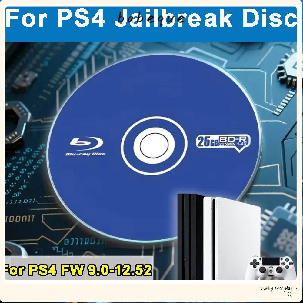 BABEQUE All-in-One Jailbreak Disc, สําหรับ Firmware 9.0-12.52 1 Click Boot BD-JB Disc, Homebrew ไม่ม