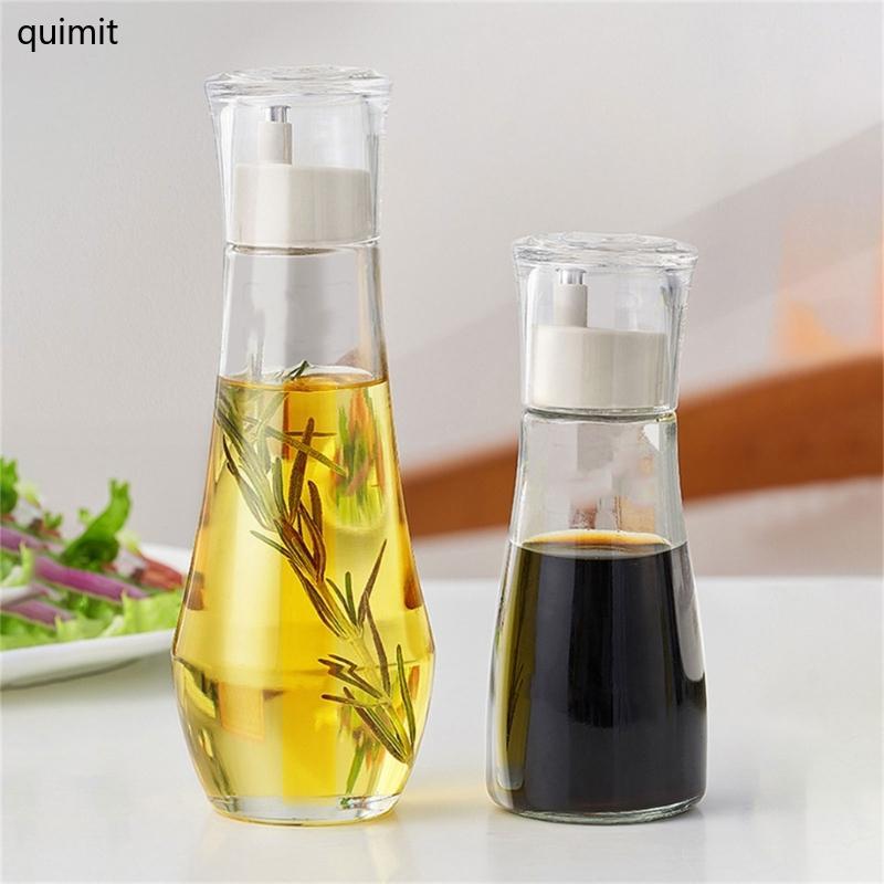 QUIM Professional Oil Dispenser Elegant Oil Pourer ขวดน้ํามัน Sprayer เหล็ก Spout