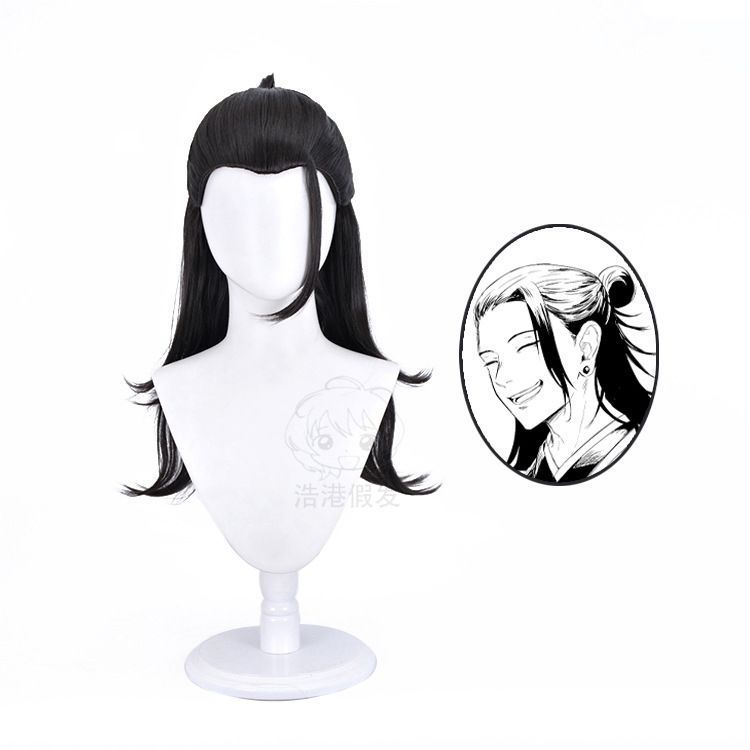 【พร้อมส่ง】jujutsu Kaisen Cosplay Wig Anime Gojo Satoru Sukuna Itadori Yuji Figure มังงะ วิกผมคอสเพลย