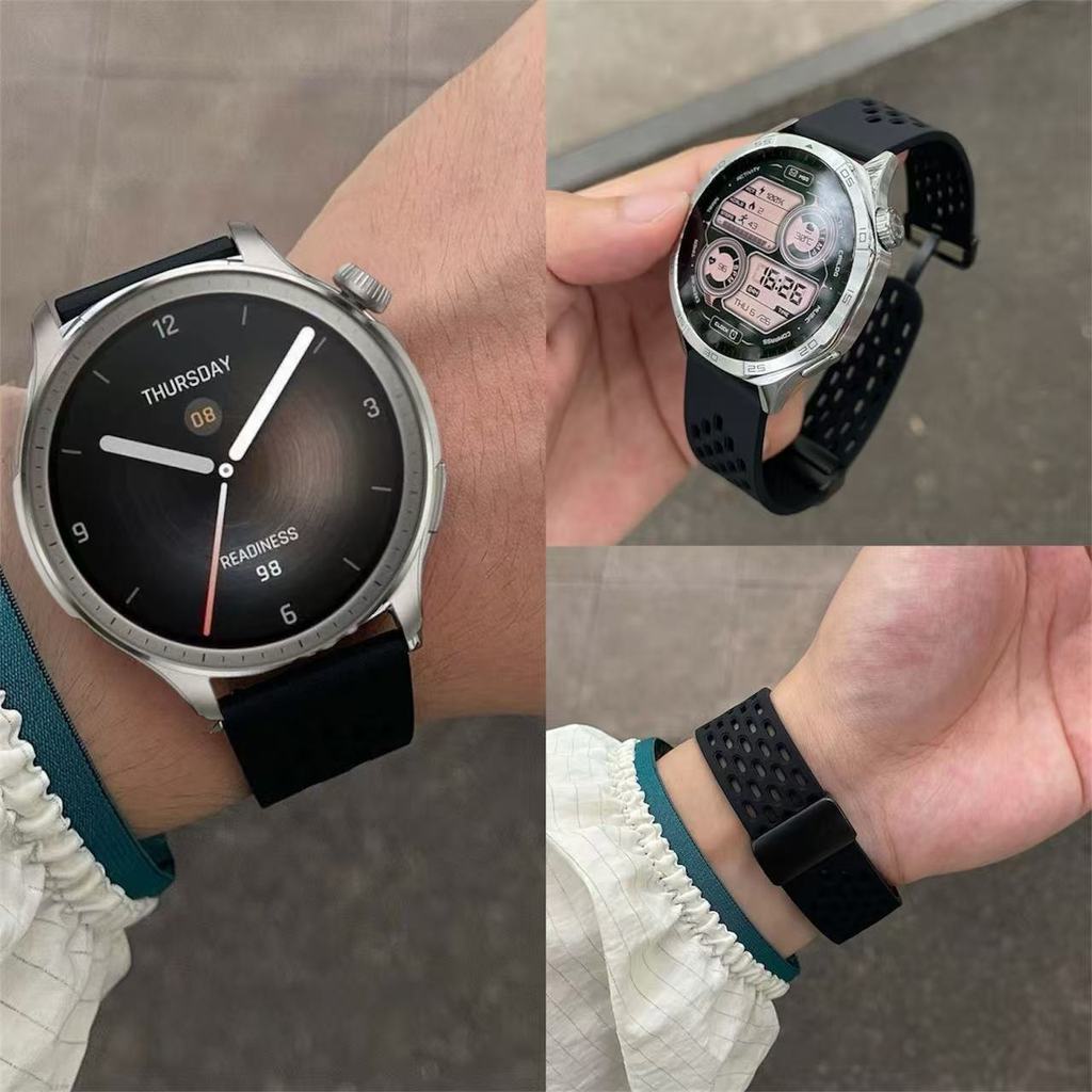 สายนาฬิกาAmazfit GTR4/GTR3/GTR2/GTR/active2/active/balance/bip5/bip6/bip3/GTs mini/gts2/gts4