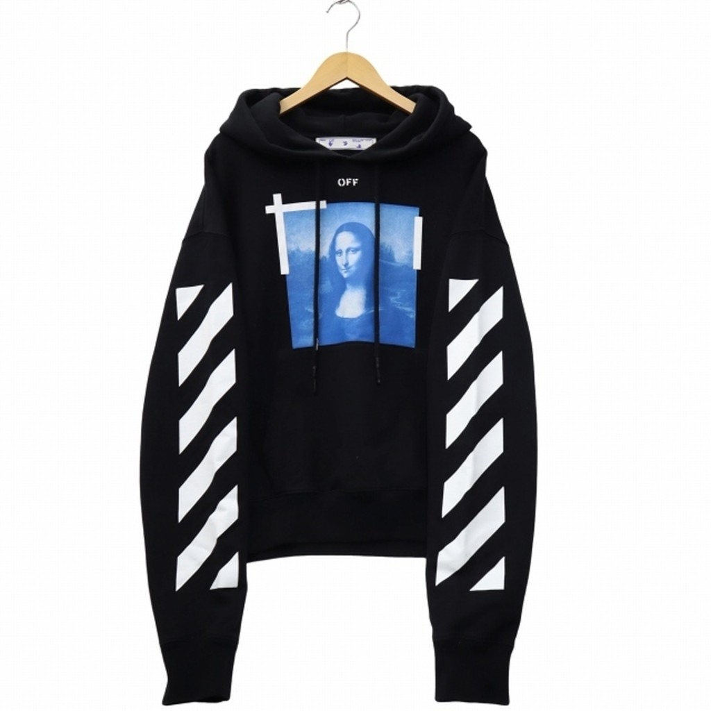 OFF-WHITE Hoodie black blue white Direct from Japan Secondhand