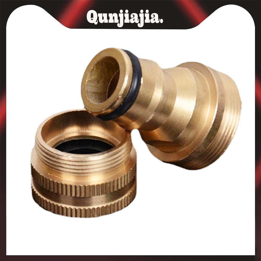 2 ชิ้นท่อ Joiner Fitting 21 มม.Universal Water Tap Connector Faucet Fitting Water Stop Fitting สําหร