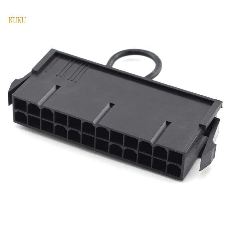 KU* 24-Pin ATX Power Supply Jumper Bridge Tool 24Pin สําหรับคอมพิวเตอร์สําหรับกรณี 24Pin