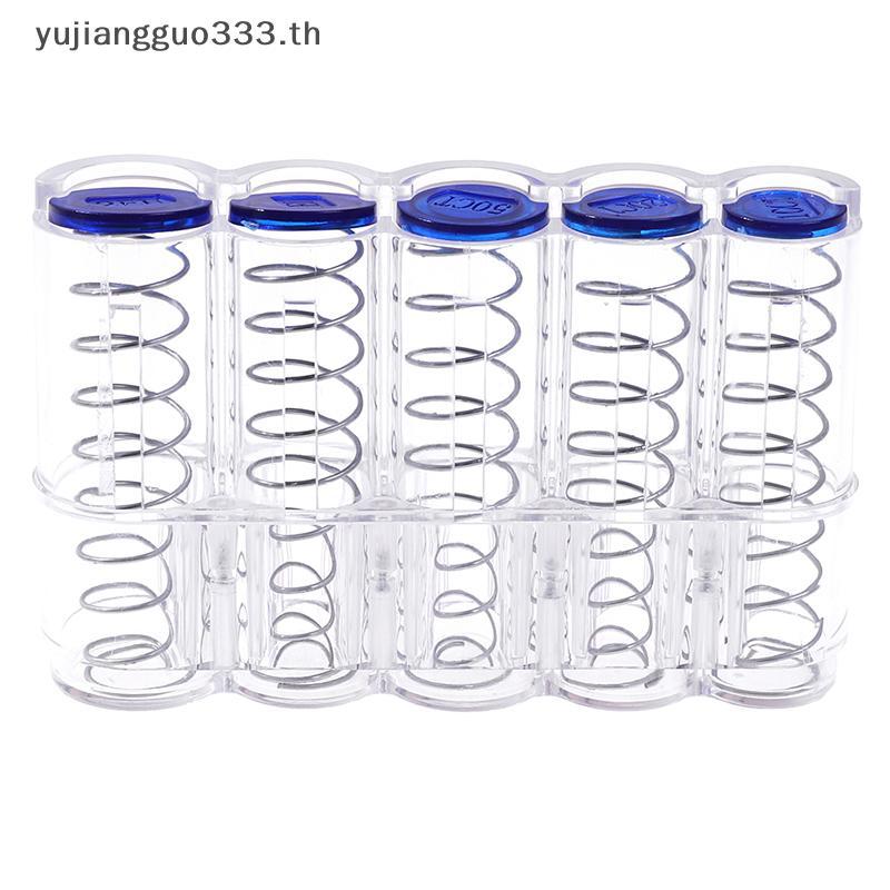 # yujiang # Creative Storage Coins Purse Storage Box Euro Coin Dispenser Coin Holder Case .