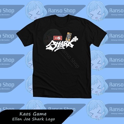 ZZZ Ellen Joe Shark Logo T-shirt / Zenless Zone Zero Ellen Joe Shark Logo shirt / ZZZ Anime Manga Ga