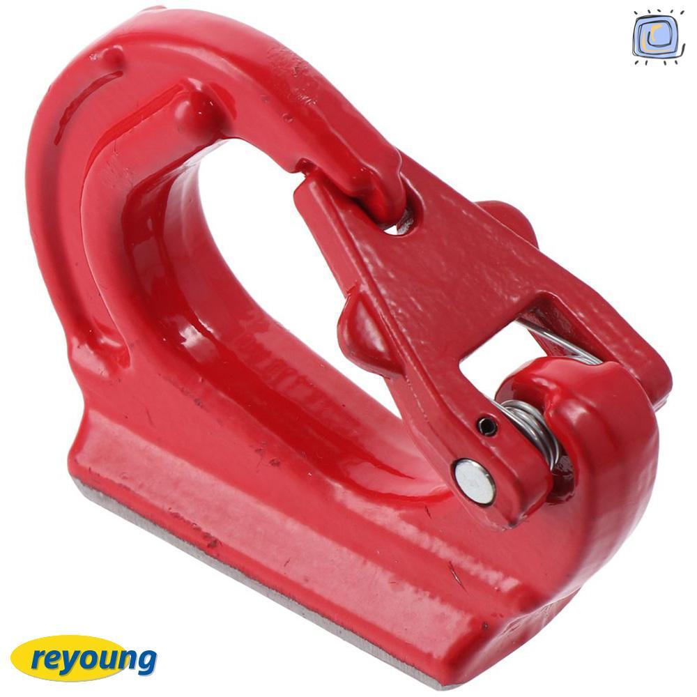 REYOUNG G80 ตะขอยึดแบบเชื่อม, ตะขอยกสําหรับงานหนักเหล็กความจุ 4400 ปอนด์, ความแข็งแรงสูงพร้อมสลักปลอ