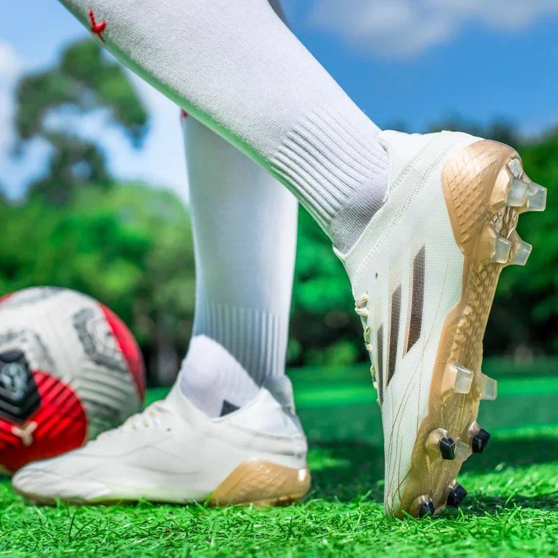 Society Men รองเท้าฟุตบอล Original Cleats คุณภาพ Professional Original รองเท้าฟุตบอลหญ้ารองเท้าฟุตบอ